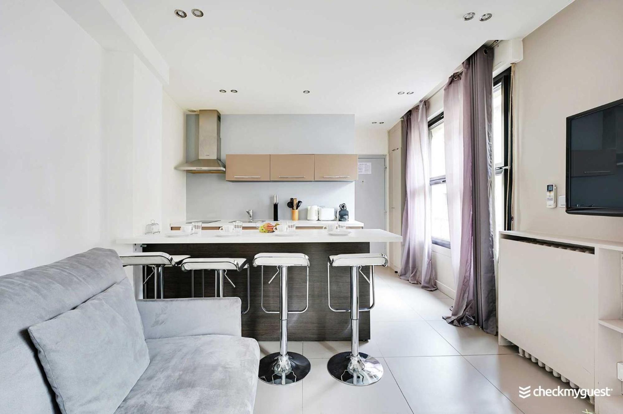 Apartment Cosy - 1br-4p - Europe-saint-lazare Paris