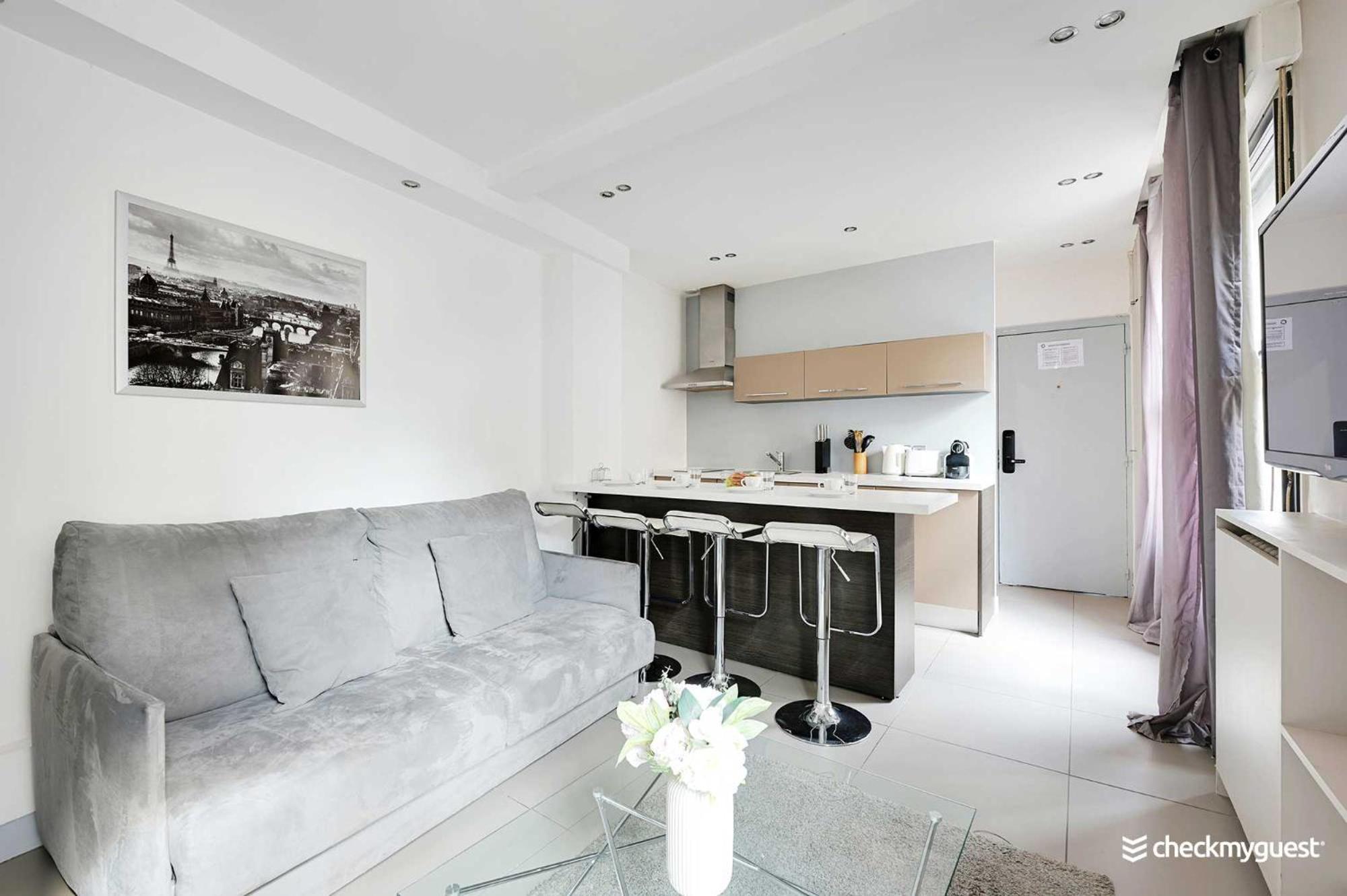 Apartment Cosy - 1br-4p - Europe-saint-lazare Paris